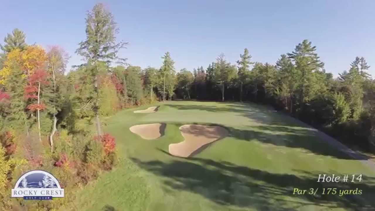 Aerial Video Tour of Rocky Crest Golf Course by realdrone.ca