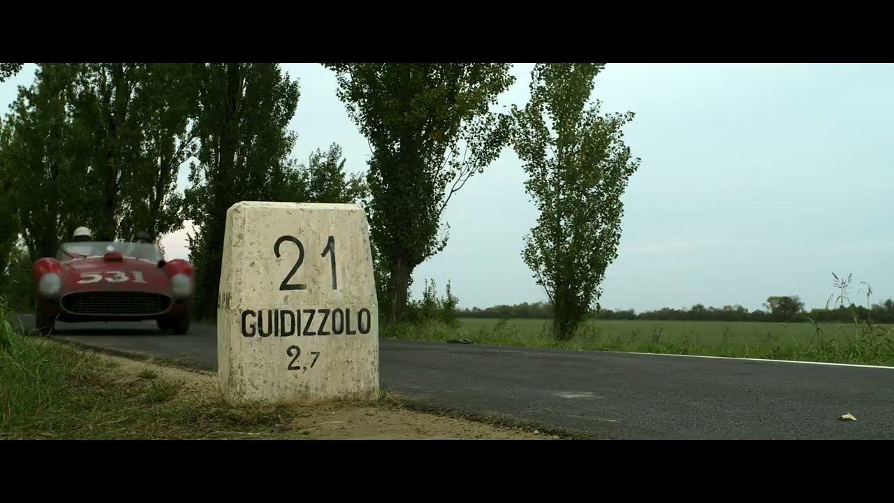 Ferrari (2023) Mille Miglia Crash Scene (Alfonso de Portago 1957)