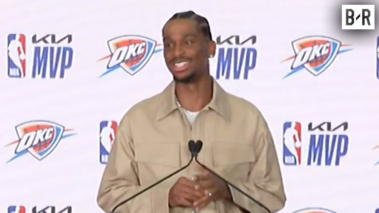 Shai Gilgeous-Alexander MVP Speech & Full Press Conference