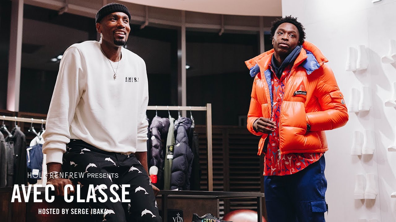 OG Anunoby challenges Serge Ibaka's fashion king status | AVEC CLASSE
