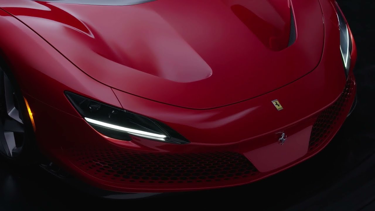 Ferrari SP48 Unica official video beauty footage