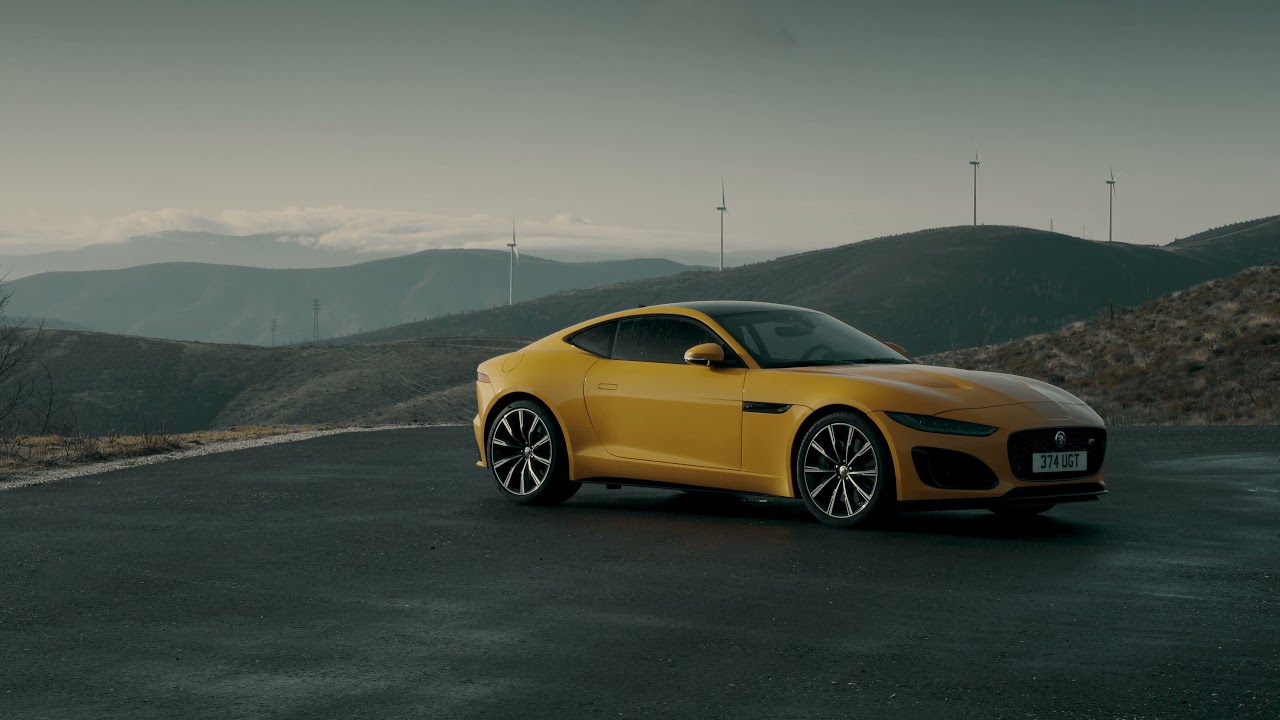 Luxury cars: New Jaguar F TYPE R  P575 Coupé Sorrento Yellow