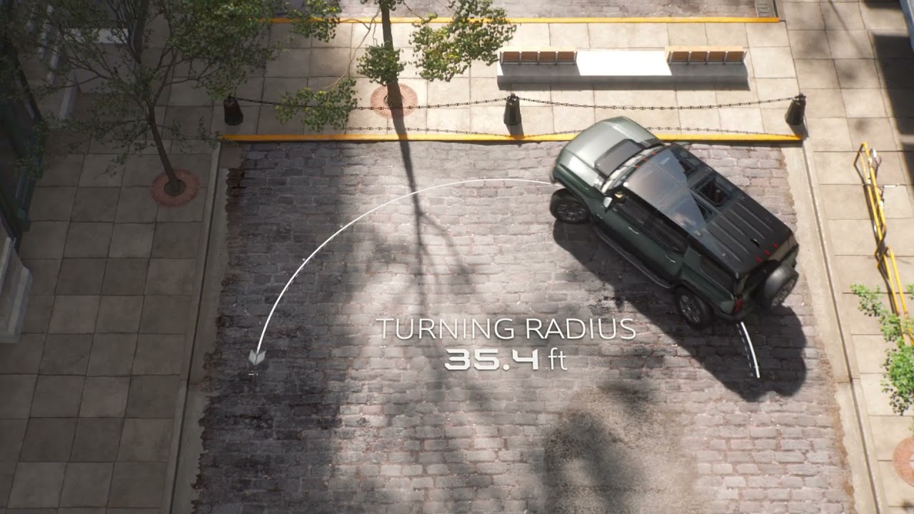 Luxury cars: GMC HUMMER EV Turning Radius