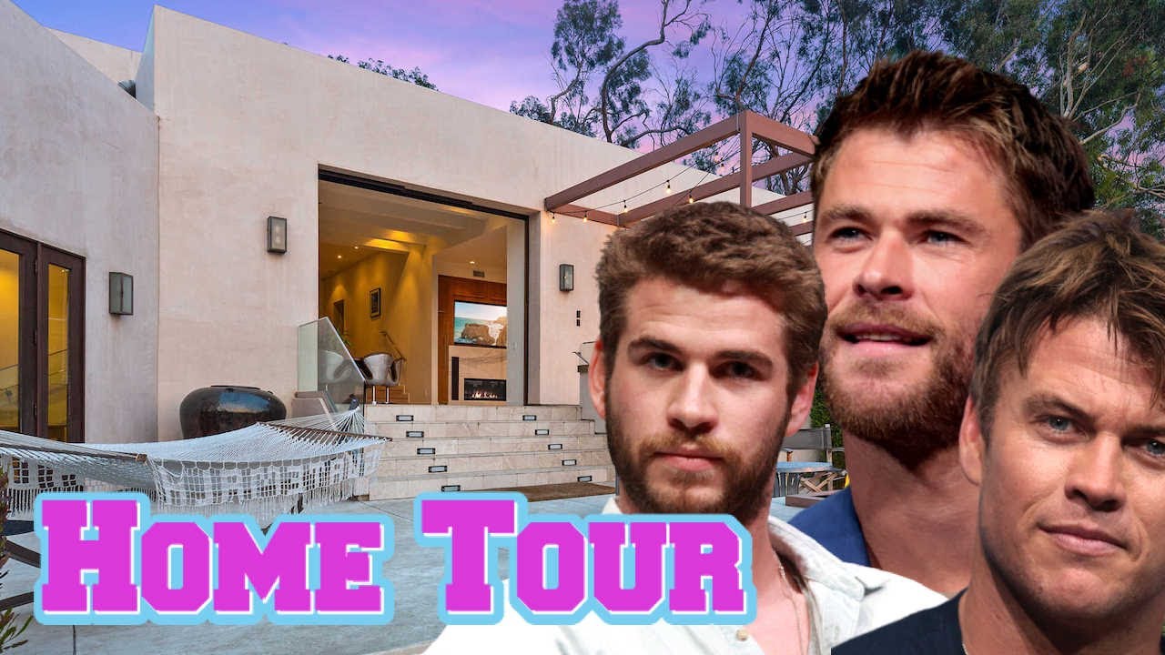 Inside The $4.9 Million Hemsworth Brothers' Malibu Home