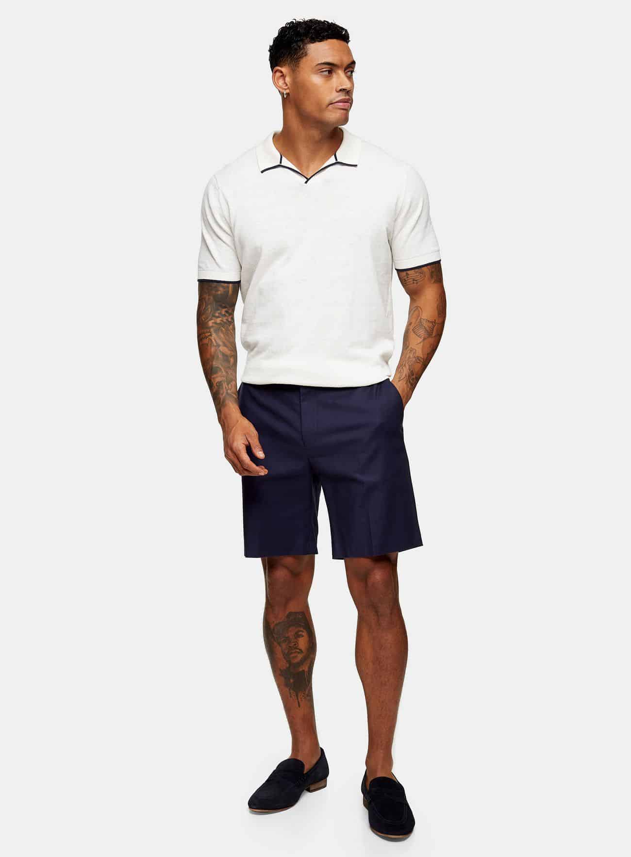 Story on men's fashion for the home office, shorts