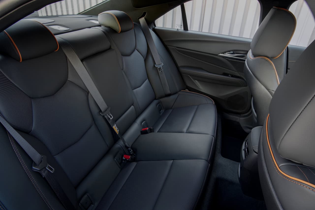 Back seat image of the 2020 Cadillac CT4