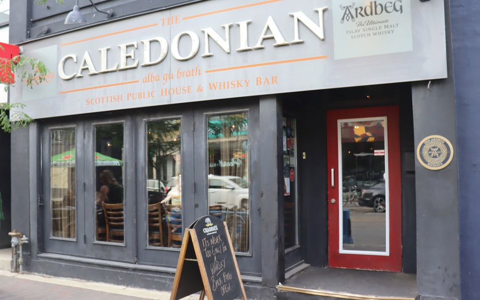 The Caledonian, Whiskey Bar On College St. In Toronto.