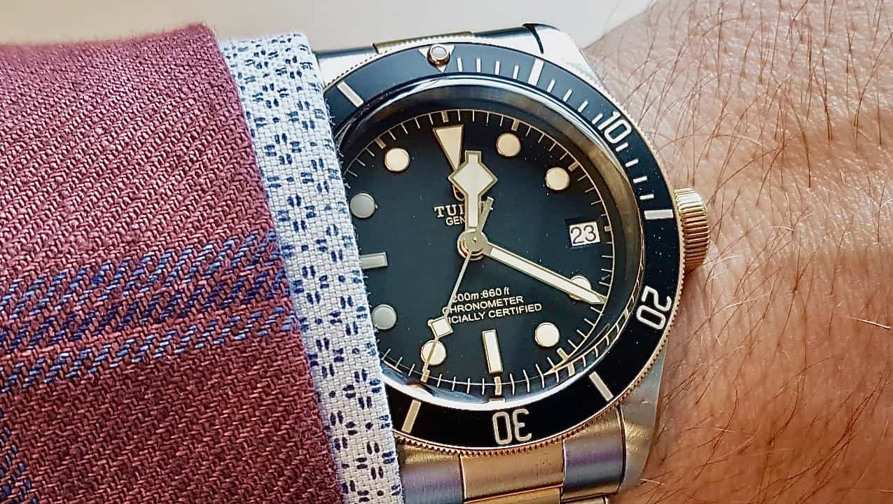 3 Years On The Wrist Tudor Black Bay Steel And Gold