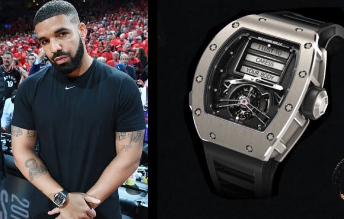 Drake_Richard Mille Tourbilion