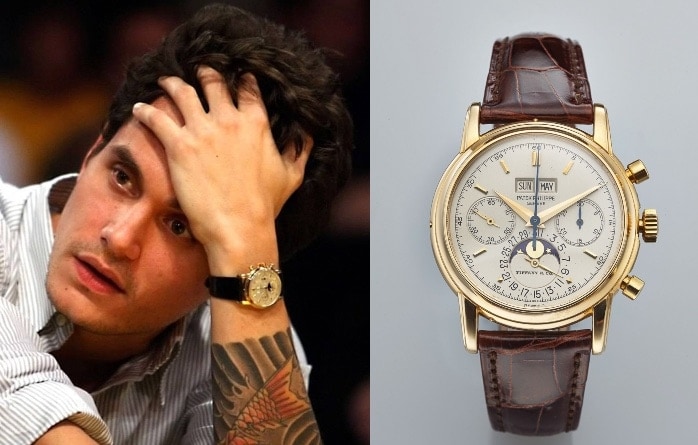 John Mayer_Patek Philippe 2499 chronograph