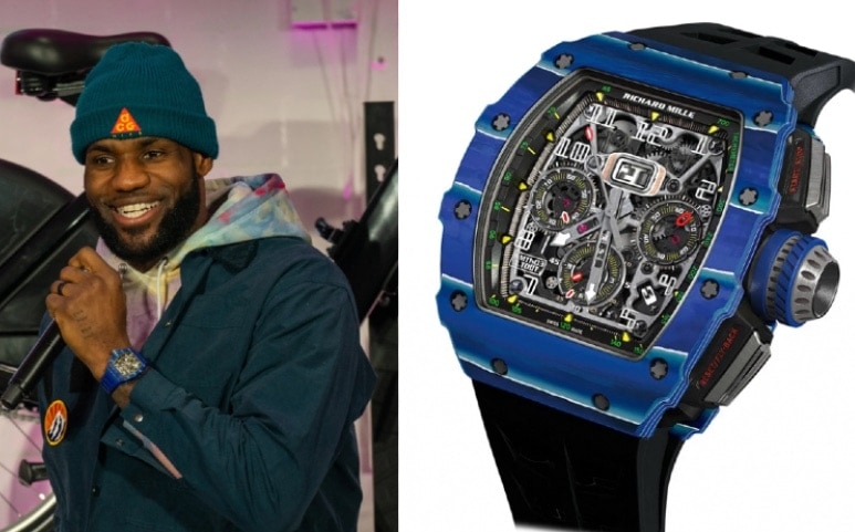 LeBron James_ Richard Mille’s signature RM 11-03