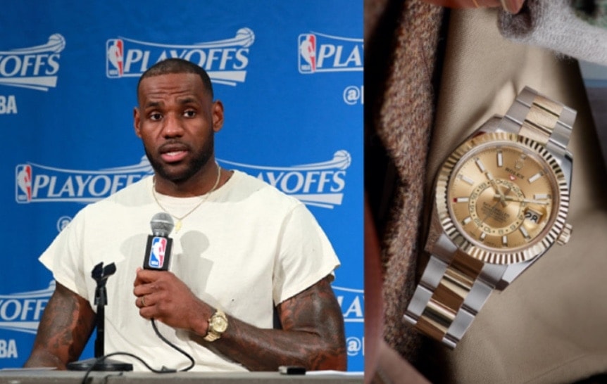 LeBron James_Rolex Sky-Dweller