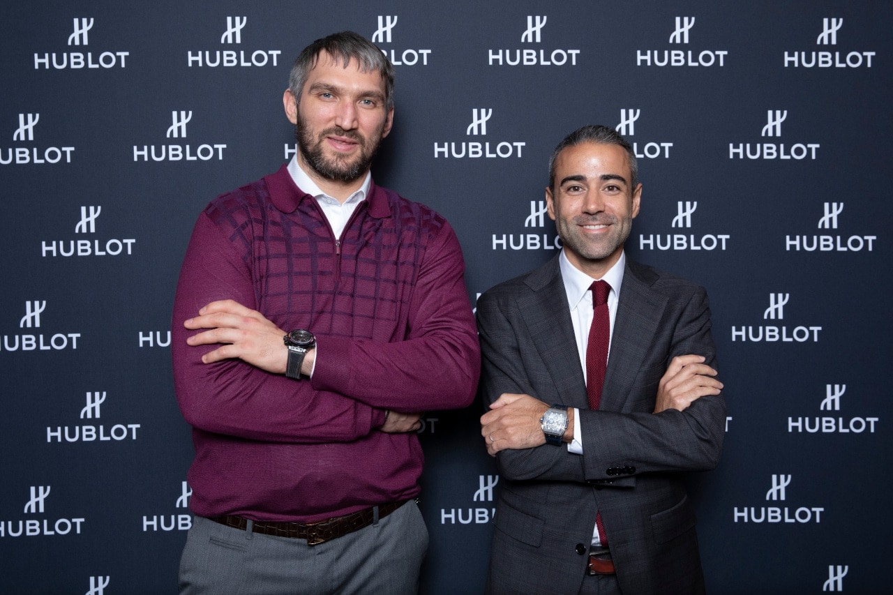 Hublot Friend Of The Brand Alexander Ovechkin With Jean Francois Sberro Hublot Of America Best Luxury Website 2021