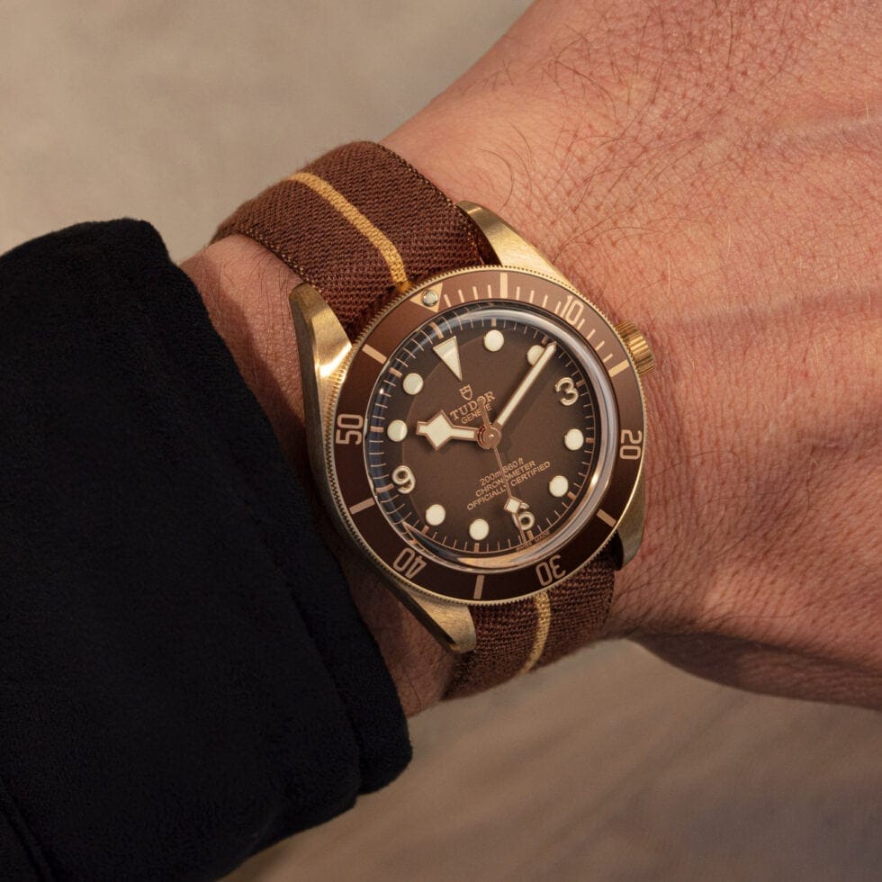 New this morning The Tudor Black Bay 58 Bronze divers' watch