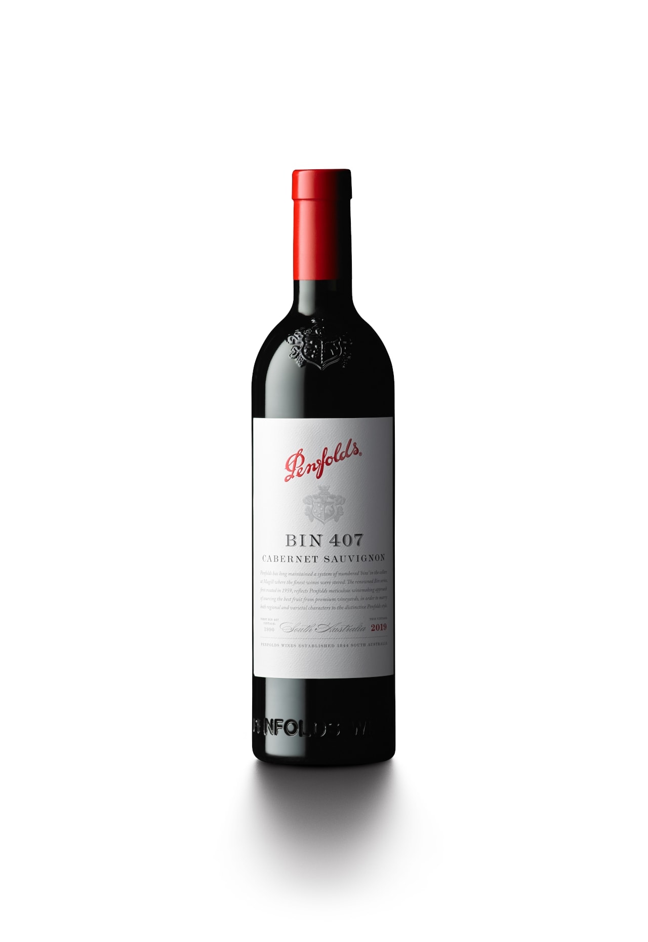 Penfolds Bin 407 Cabernet Sauvignon 2019 Cork 110 22Bin 407 Offers Varietal Definition And Approachability Yet Still With Structure And Depth Of Flavour. Textbook Cabernet Sauvignon.22