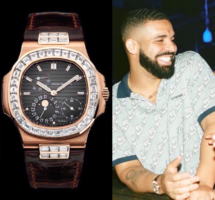 Drake Patek Philippe Nautilus Vintage Regarding Luxury Watches