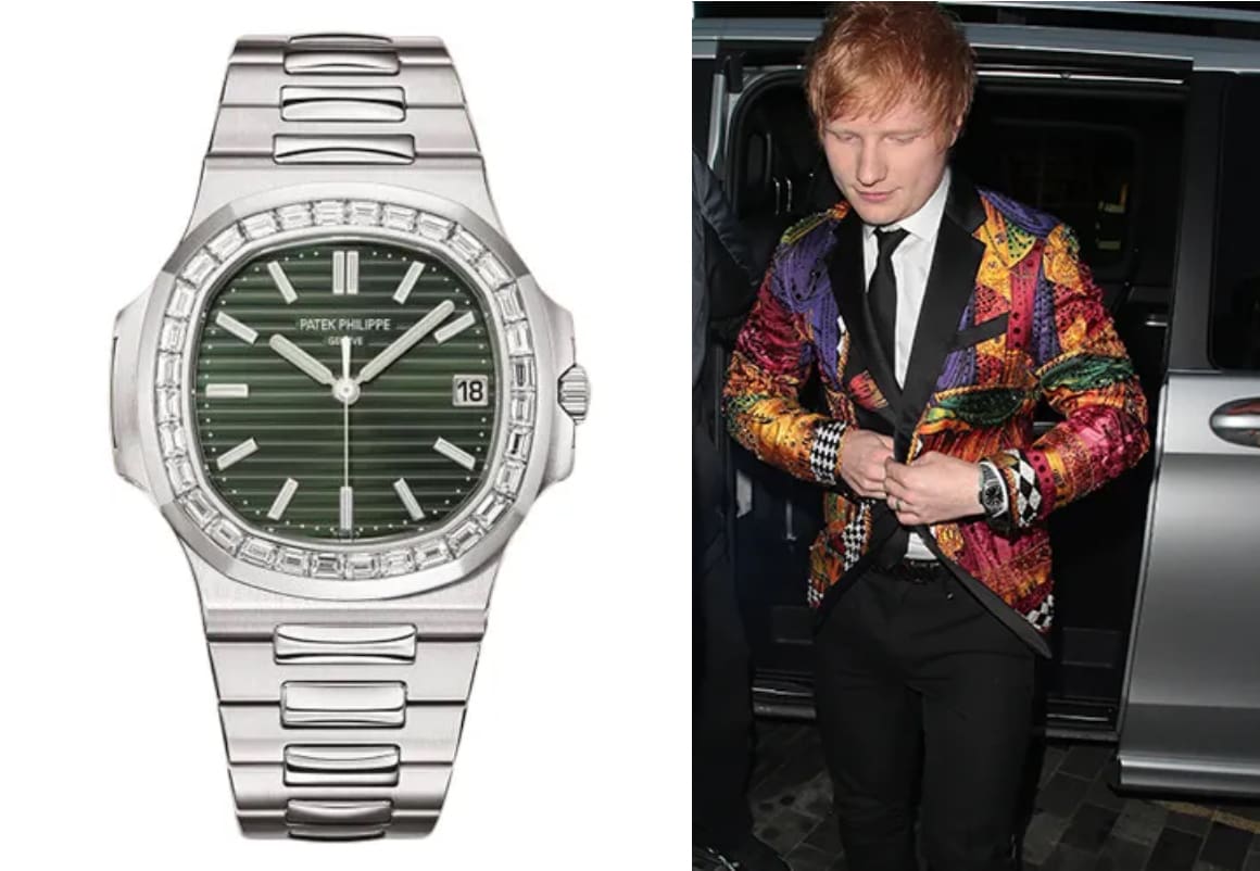 Ed Sheeran Patek Philippe Nautilus Regarding Luxury Watches3