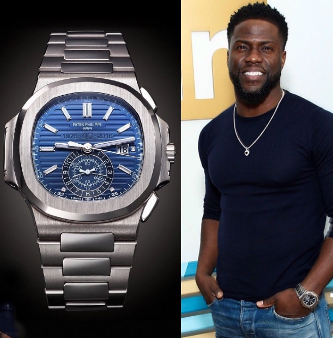 Kevin Hart Patek Philippe Nautilus Regarding Luxury Watches2