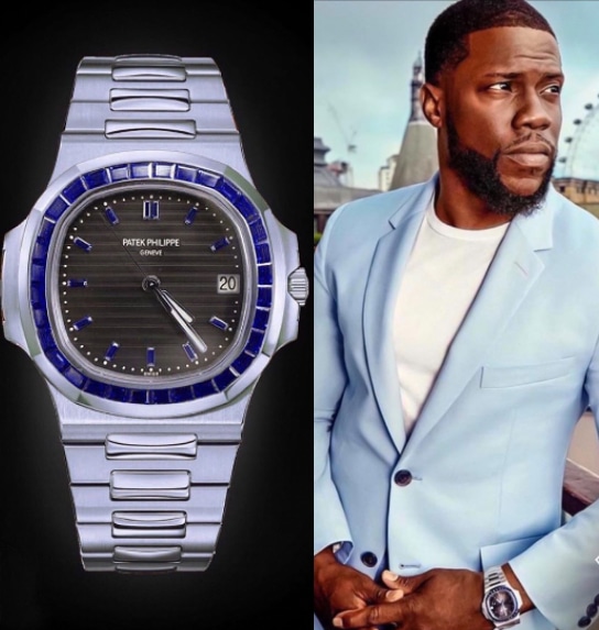 Kevin Hart Patek Phillipe Nautilus Regarding Luxury Watches-2