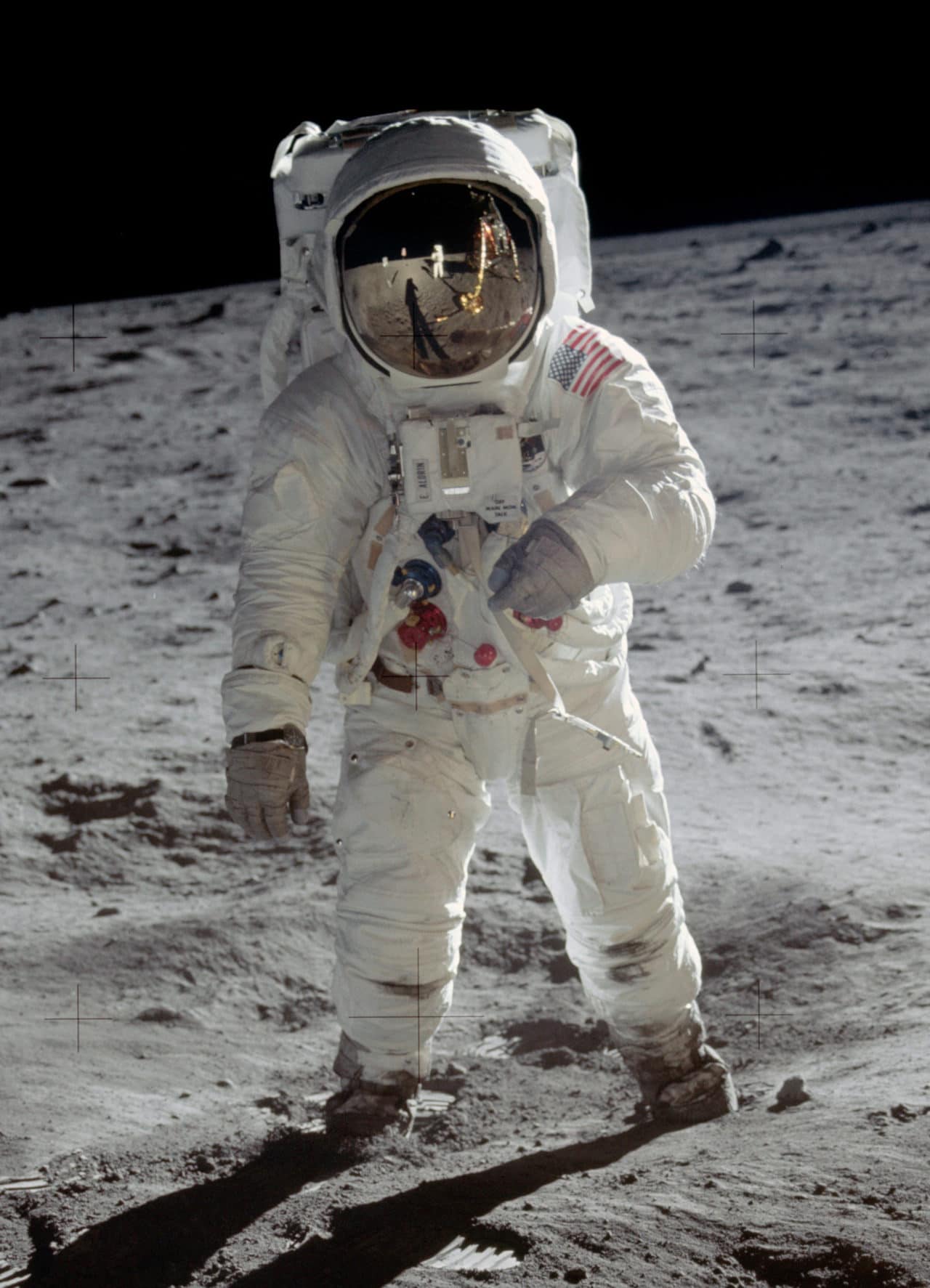 Apollo 11.Buzz Aldrin Courtesy Of Nasa