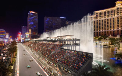 IN THE NEWS: EPIC BELLAGIO FOUNTAINS GRANDSTANDS FOR F1; $1.1M FOR ROYAL OAK AT AUCTION