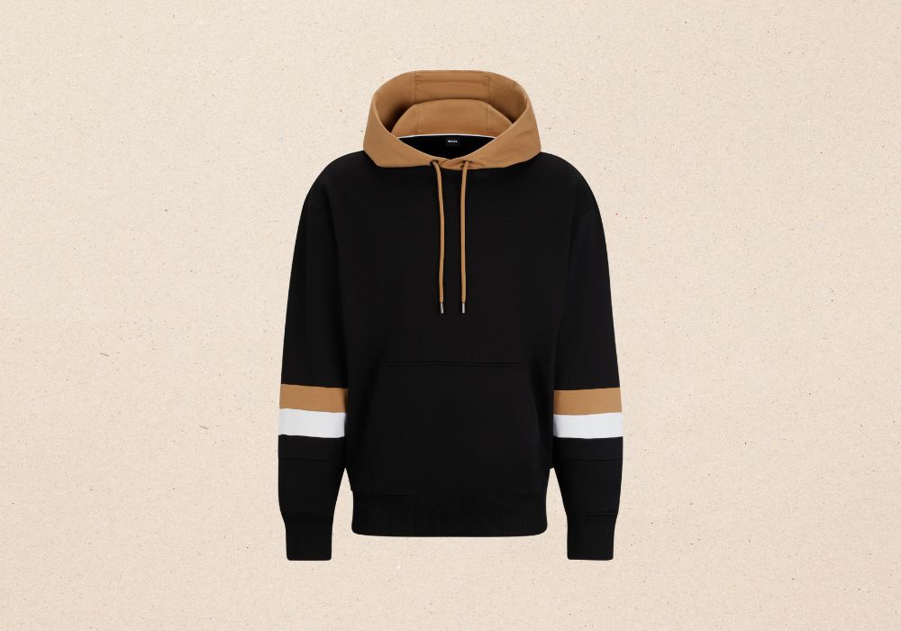 Boss French Terry Hooded Sweater9