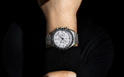 OMEGA LAUNCHES NEW SPEEDMASTER MOONWATCH WITH LACQUERED WHITE DIAL