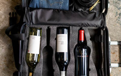 PACKING BOTTLES OF WINE FOR YOUR NEXT TRIP? CHECK OUT THIS SUITCASE
