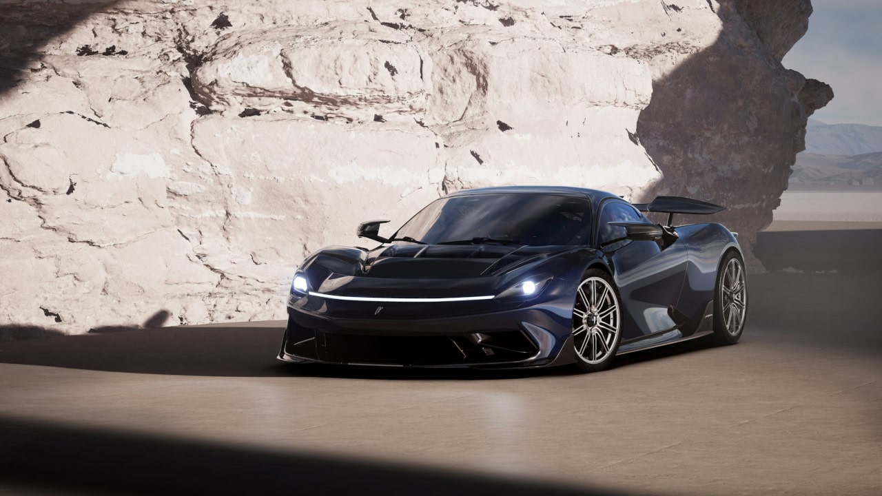 Luxury Electric Cars Battista Dark Knight 1