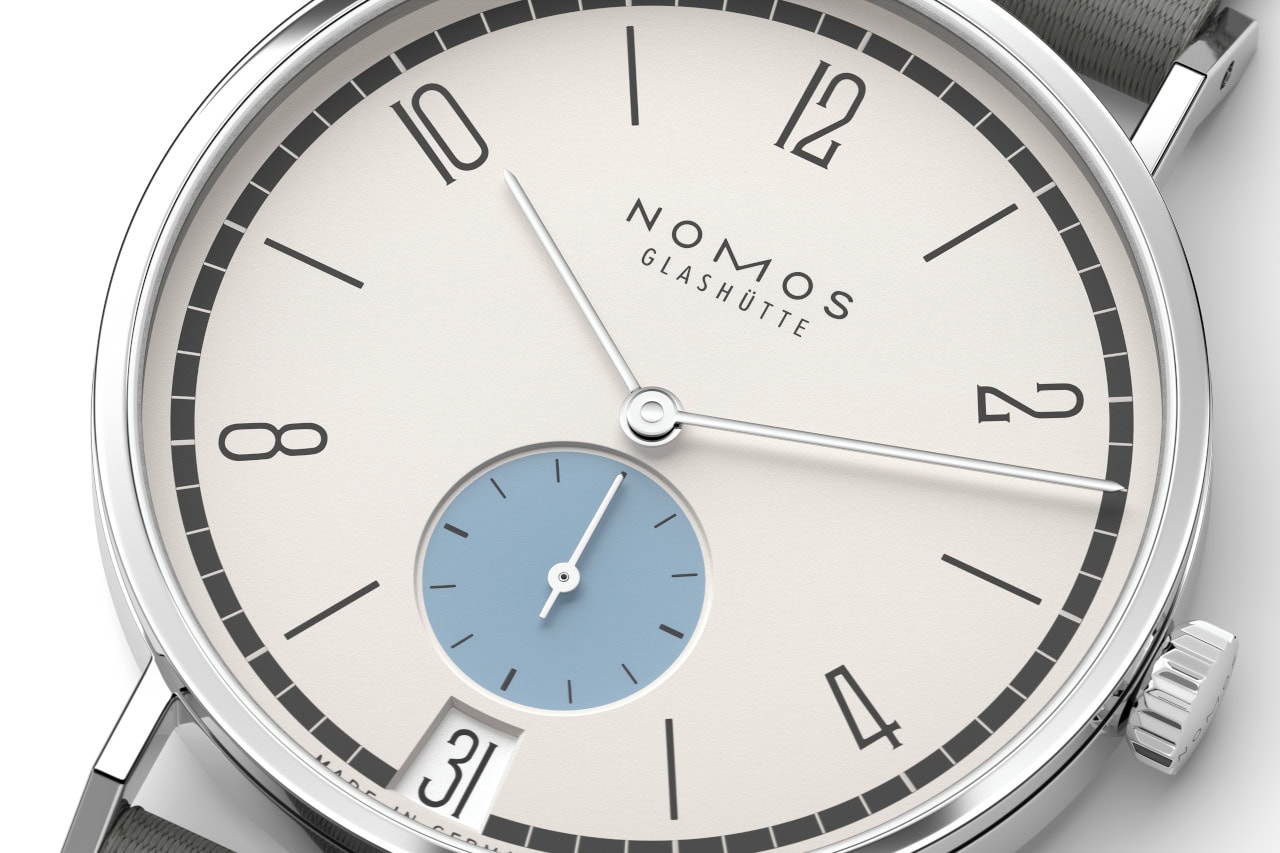 03_Nomosglashuette_179_S24_Tangente_38_Datum_Schneesturm_175_Years_Watchmaking_Gh