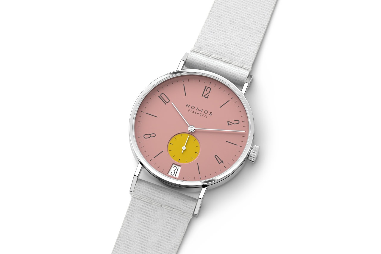 03_Nomosglashuette_179_S7_Tangente_38_Datum_Bubblegum_175_Years_Watchmaking_Gh