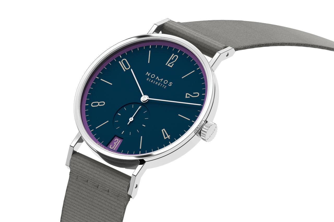 06_Nomosglashuette_179_S31_Tangente_38_Datum_Nachtgesang_175_Years_Watchmaking_Gh