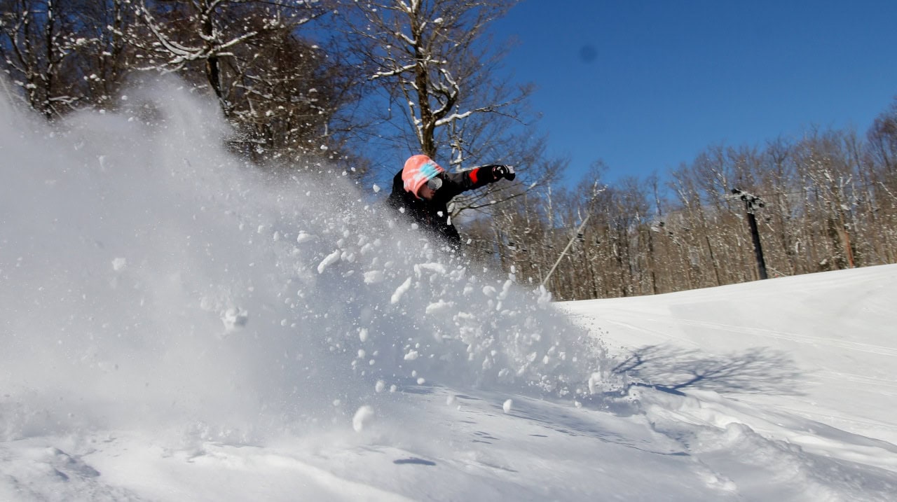 Snowboarding At Peek’n Peak Resort