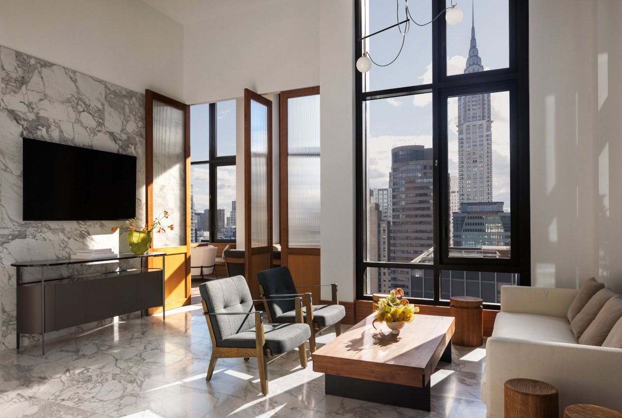 New York Real Estate Monogram New York The Sphere Lounge 5 (Credit Colin Miller) New York Real Estate Monogram New York The Sphere Lounge 5 (Credit Colin Miller)