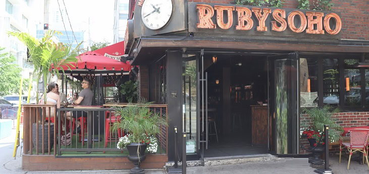 Ruby Soho Whiskey Bar On King St. West At Portland Ave.