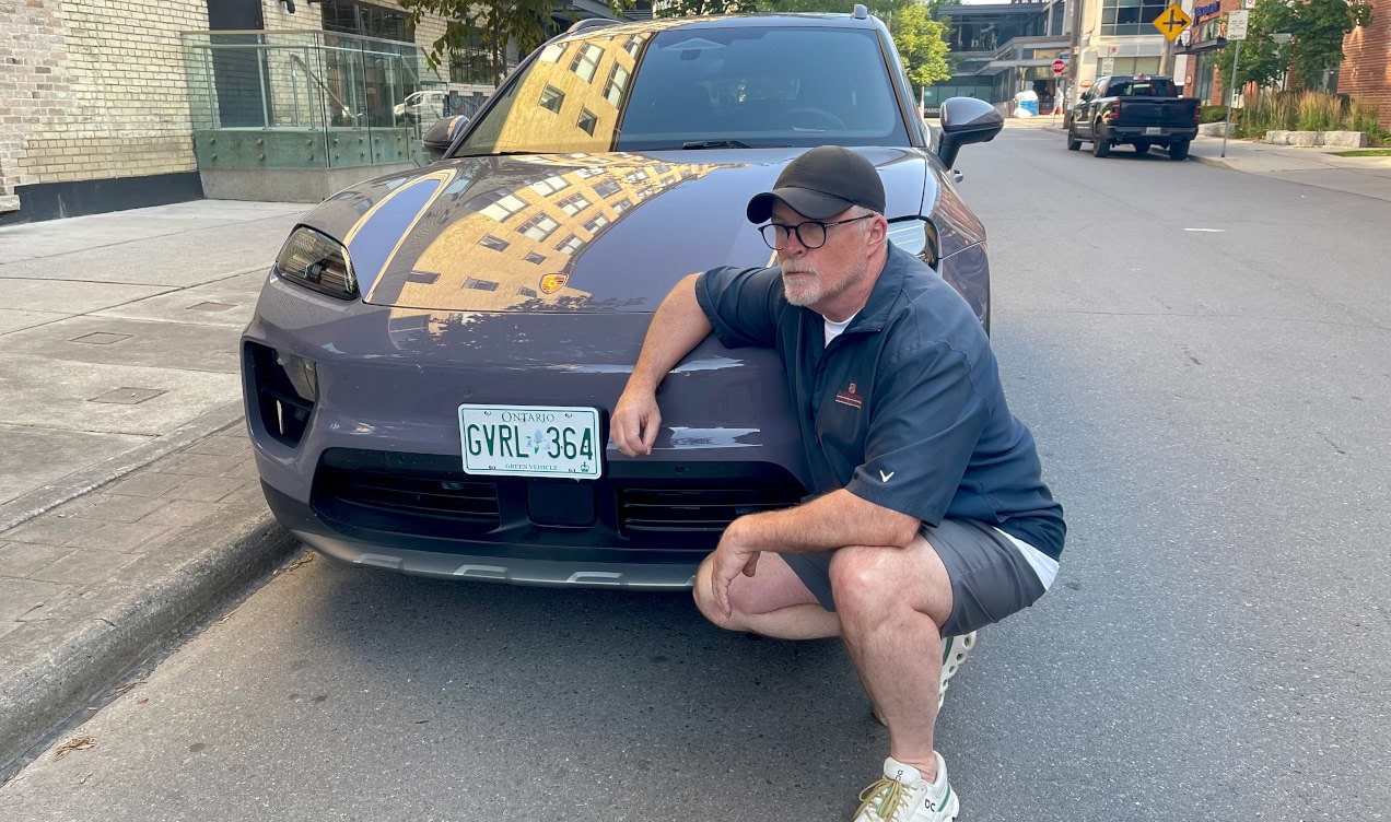 Porsche Macan 4 Electric. Mark Keast, Toronto