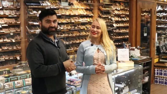 Sammy Murtaea and Theresa Longo, Casablanca Tobacconist, Toronto