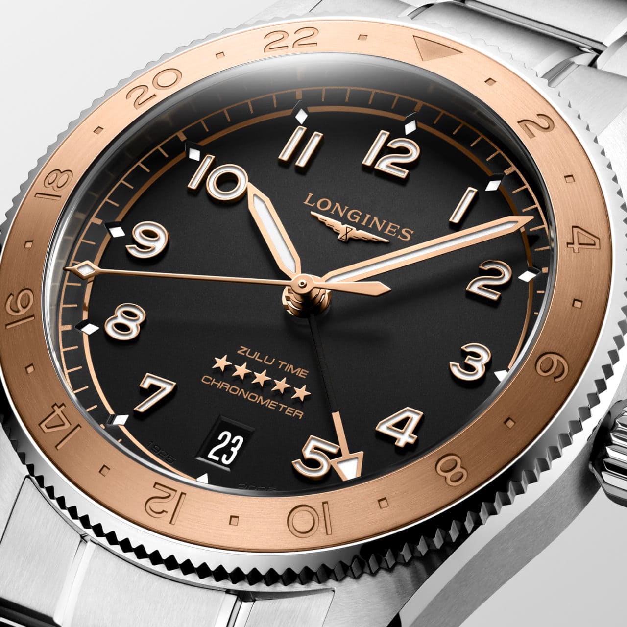 Longines Spirit Zulu Time 39 Mm