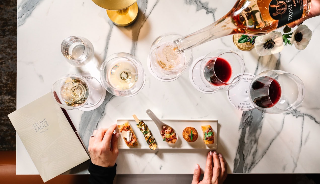 Niagara winemakers, Stone Eagle Winery, restaurant