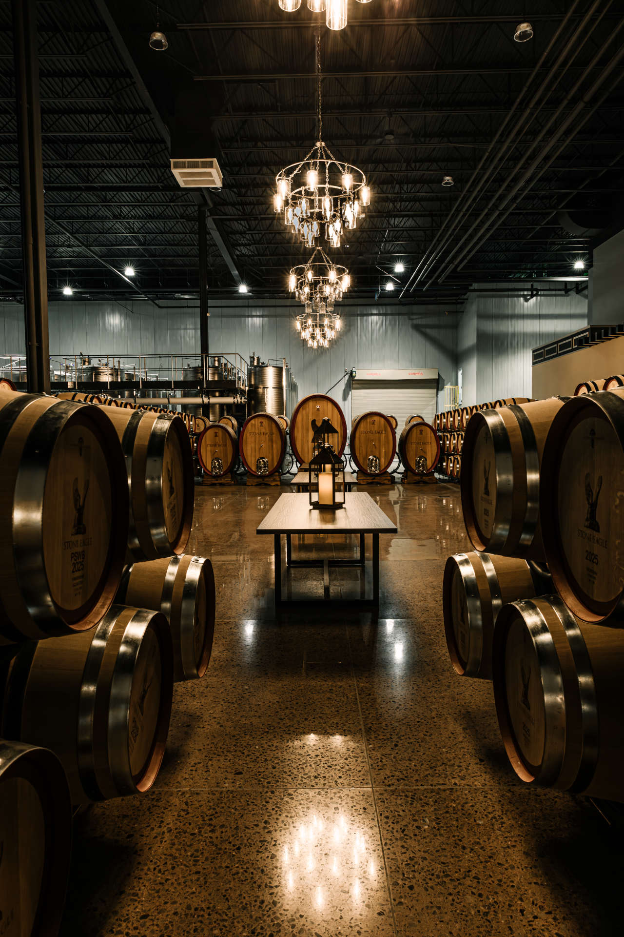 Niagara Winemakers, Stone Eagle Winery, Barrels