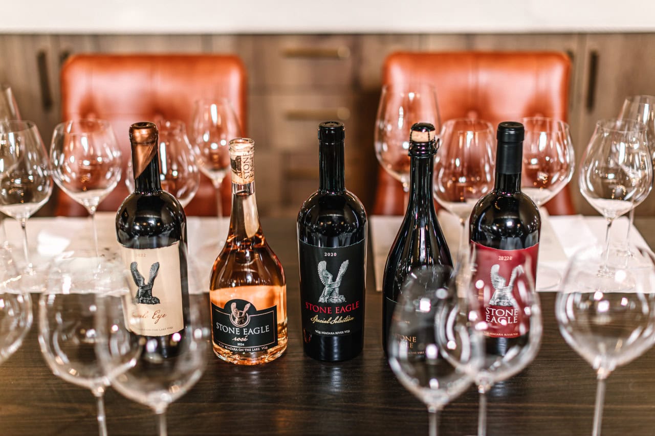 Niagara Winemakers, Stone Eagle Winery, Wine Selection