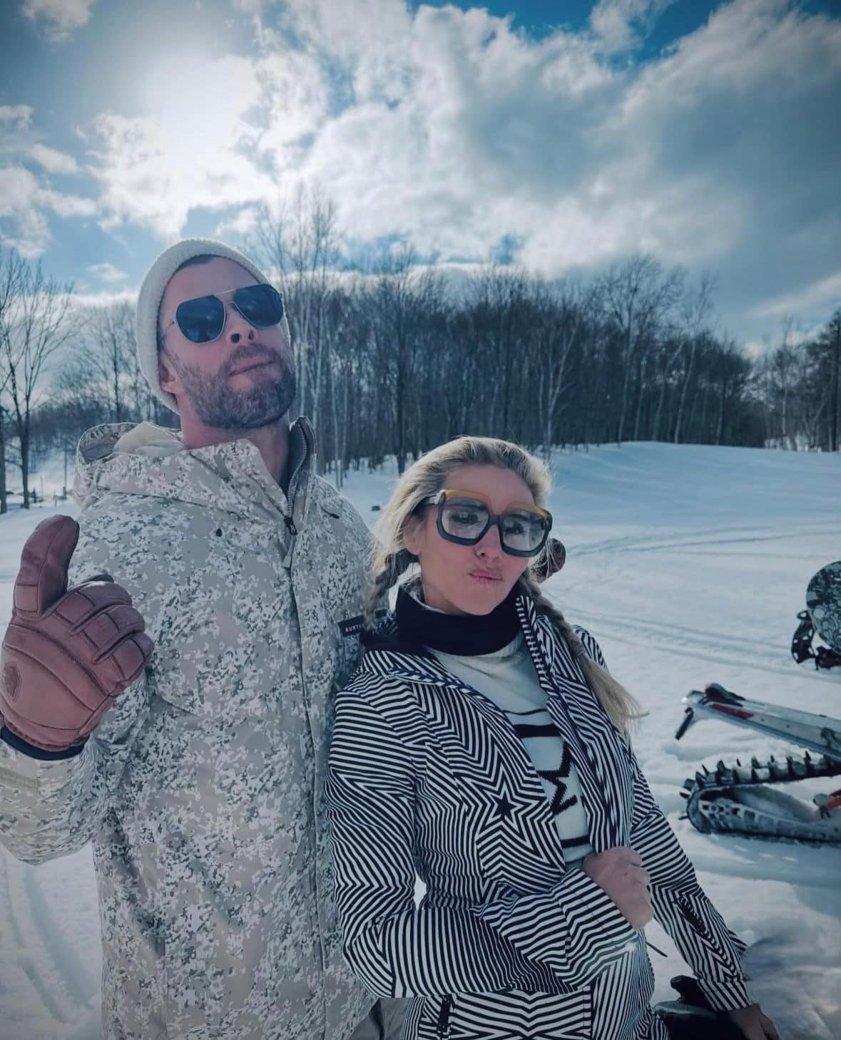 Chris Hemsworth In A Snow Parka_Men’s Winter Coats_Regarding Luxury