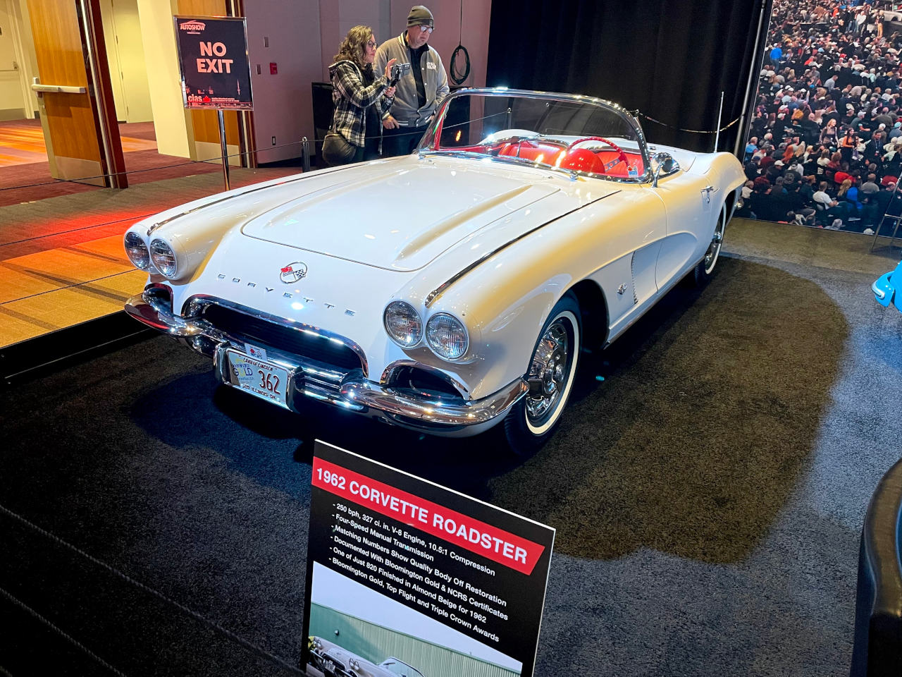 Classic Car 1962 Corvette Roadster, Canadian Auto Show, Toronto
